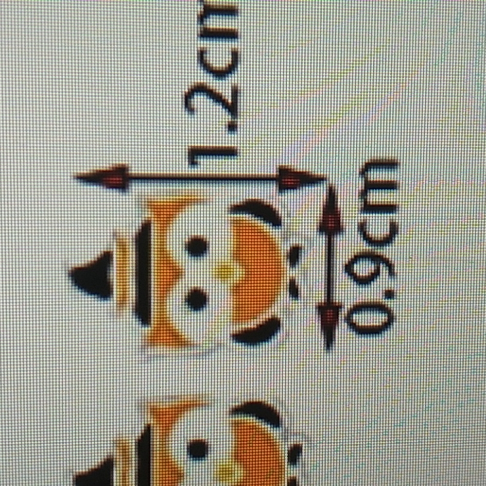 Halloween earrings Enamal Owl in Orange & Black Hypoallergenic
